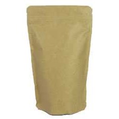 standing pouch kraft zipper b0804- 250g