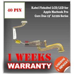 kabel/ cable fleksibel/ flexible lcd/ led notebook/ netbook/ laptop for apple macbook pro core duo 15