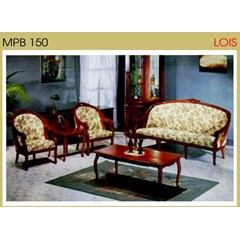 meja kursi tamu lois set , jepara furniture, indonesia furniture | defurniture indonesia mpb - 150