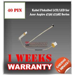 kabel/ cable fleksibel/ flexible lcd/ led notebook/ netbook/ laptop for acer aspire 4738/ 4738z series original/ asli