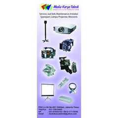 service lcd projector dan notebook