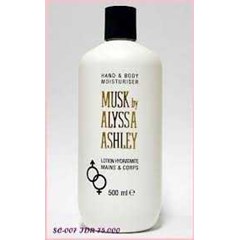 alyssa ashley, musk unisex ( body lotion)