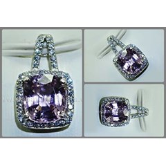 wonderful spinel cut pendant ( plr 016)