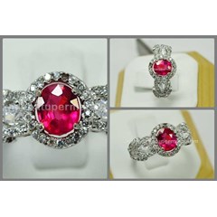 fantastic charming padsparascha ring ( plr 028)