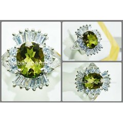 wonderful alexite change colour ring ( plr 024)