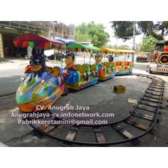 kereta mini full fiber dobel+ atap