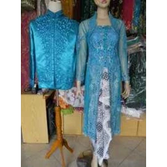 couple kebaya semata kaki amira blue