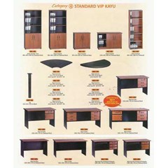 vip office furniture standard kayu