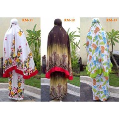 mukena rempel khas bali