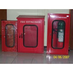 - fire hose box, box tabung pemadam