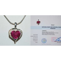 cb0346 - ruby pendant