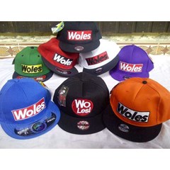 topi woles ( snapback woles)