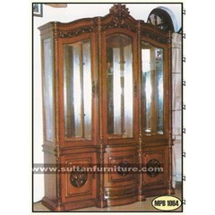 sultan furniture, supplier furniture ukir jati jual furniture ukir jati jepara, lemari hias ukir jati almari jati ukir, furniture ukir jati lemari ukir jati, almari hias jati minimalis code mpb 1064