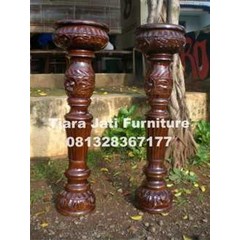 bokor bulat 90 cm