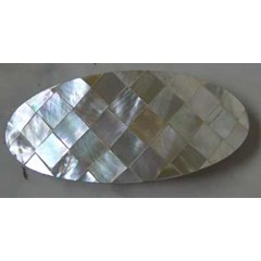 asesoris rambut dari kerang mutiara putih