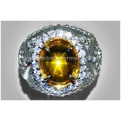 top 8 langka golden star safir cristal mulus ( rsg 027)