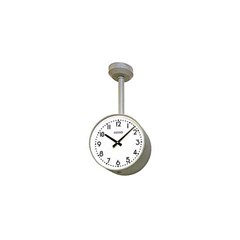 seiko double-faced clock