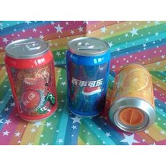 frame+ celengan bentuk kaleng soda