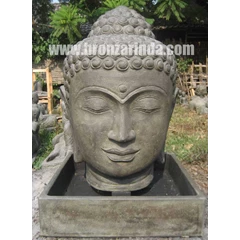 br001 - buddha head fountain