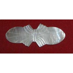 mother of pearl hairclip flower / bross penjepit rambut pita mop