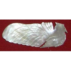 mother of pearl hairclip tile / penjepit rambut mutiara bentuk burung