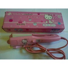 catok rambut hello kitty