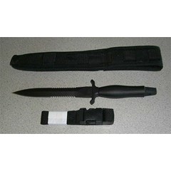 gerber 22-01874 mark ii knife with aluminum handle, black