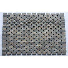 karpet kayu hitam polos