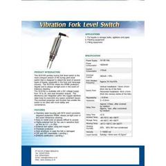 sanitary level switch, sanitary vibration level, sanitary fork level