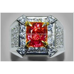 sparkling elegant padparadscha cristal nh ( pp 048)