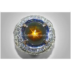 batu antik & langka elegant golden safir star ( rsg 028)