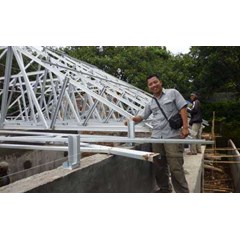 rangka atap baja ringan sragen