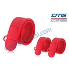 gelang usb lucu warna merah 3