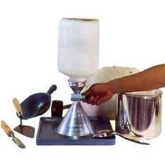 sand cone test.