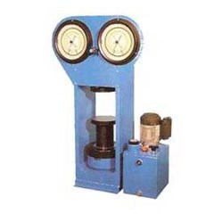 electric double gauges concrete compression machine. 