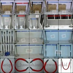 agen tiang antrian | sablon tiang antrian stainless | tiang antrian stainless tali pita | tiang antrian tali bludru | tiang pembatas antrian