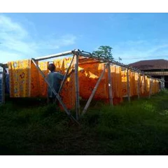 proses pengeringan batik