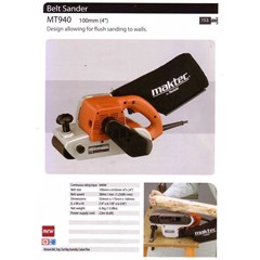 maktec mt-940 belt sander 4