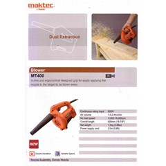 maktec mt-400 blower
