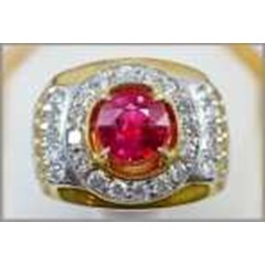 sparkling hot pingkis red safir cristal ( spc 100)