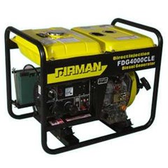 firman genset diesel generator fdg4000cle