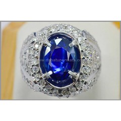 elegant kasmir blue safir srilangka no heat ( spc 101)