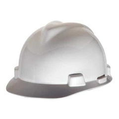 ( ansi) msa china v-gard cap - white