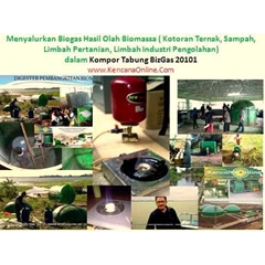 kompor tabung bizgas 20101- biogas stoves and tubes