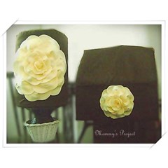 sarung galon + tutup kulkas set the blooming rose
