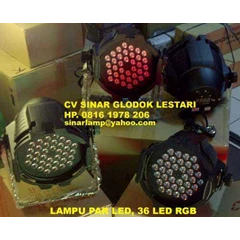 lampu sorot panggung par led 36led