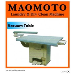 meja vacuum setrika uap