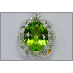 beautiful sparkling peridoth cutting mulus ( li 043)