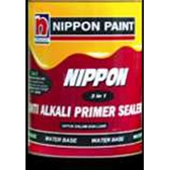 nippon 3-in 1 anti-alkali primer sealer ( water based, abu-abu muda)