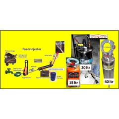 tabung salju dan foam injector